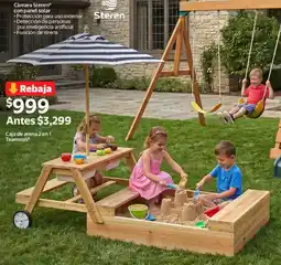 Walmart Teamson caja de arena 2 en 1 oferta