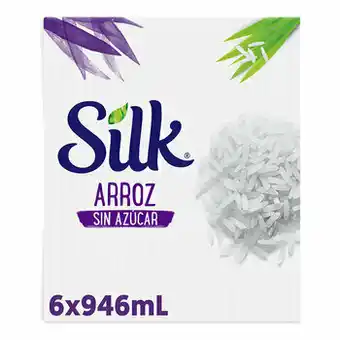 Costco Silk Bebida de Arroz sin Azúcar 6 pzas de 946 ml oferta