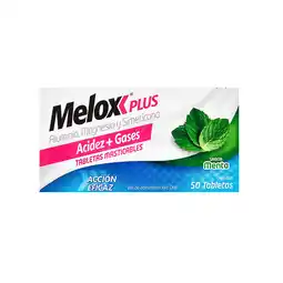 Farmacias YZA Melox Plus Menta 50 Tabs oferta
