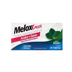 Farmacias YZA Melox Plus Menta 30 Tabs oferta