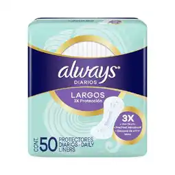Farmacias Benavides Pantiprotectores Diarios Largos 3X Protección oferta