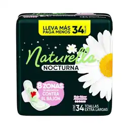 Farmacias Benavides Nocturna Toallas Extra Largas Flujo Super Abundante oferta