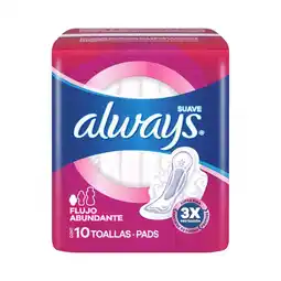 Farmacias Benavides Protección Total Toallas Femeninas con Alas Flujo Abundante oferta