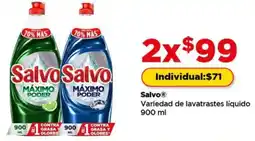 Bodega Aurrerá Salvo Variedad de lavatrastes líquido oferta