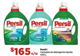 Bodega Aurrerá Persil variedad de detergente líquido oferta