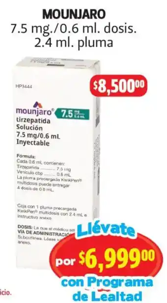 Mounjaro pluma