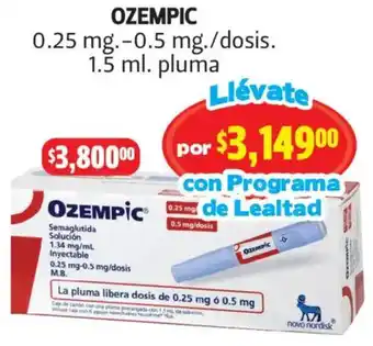 Ozempic pluma