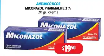 Antimicóticos miconazol pharmalife 2% crema