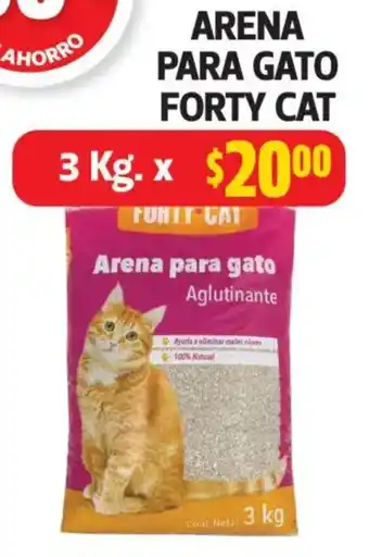 Farmacias Guadalajara Forty cat arena para gato oferta