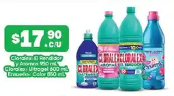 Farmacias Guadalajara Cloralex el rendidor y aromas oferta