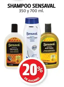 Farmacias Guadalajara Sensaval shampoo oferta