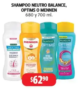 Farmacias Guadalajara Palmolive shampoo neutro balance, optims o mennen oferta