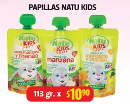 Farmacias Guadalajara Natu kids papillas oferta