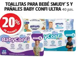 Farmacias Guadalajara Bebé smudy's y pañales baby toallitas para confi ultra oferta