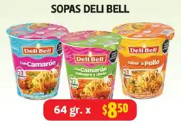 Farmacias Guadalajara Deli bell sopas oferta