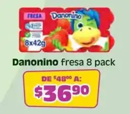 Soriana Híper Danonino fresa oferta