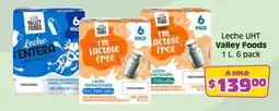 Soriana Híper Valley foods leche uht oferta