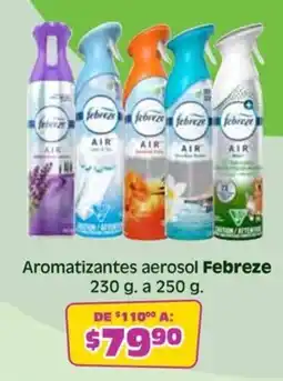 Soriana Híper Febreze aromatizantes aerosol oferta