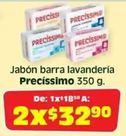 Soriana Híper Precíssimo jabón barra lavandería oferta