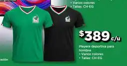 Bodega Aurrerá Playera deportiva para hombre oferta