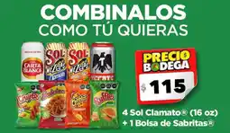 Bodega Aurrerá Sol clamato oferta