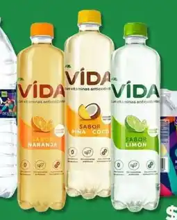 Bodega Aurrerá Vida agua gasificada de sabor oferta