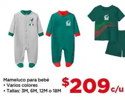 Bodega Aurrerá Mameluco para bebé oferta