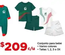 Bodega Aurrerá Conjunto para bebé oferta