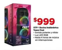 Bodega Aurrerá Stf bocina inalámbrica tower fest oferta