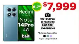 Bodega Aurrerá Redmi by xiaomi note 14pro oferta