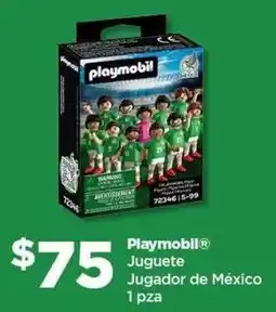 Bodega Aurrerá Playmobil juguete jugador de méxico oferta