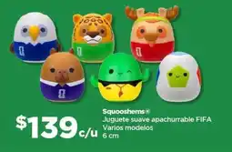 Bodega Aurrerá Squooshems juguete suave apachurrable fifa varios modelos oferta