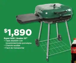 Bodega Aurrerá Exper grill asador 22" oferta