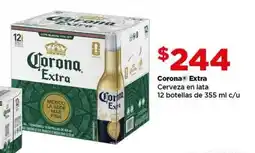 Bodega Aurrerá Corona extra cerveza en lata oferta