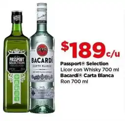 Bodega Aurrerá Passport selection licor con whisky oferta