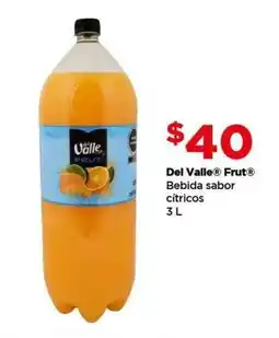 Bodega Aurrerá Del valle frut bebida sabor cítricos oferta