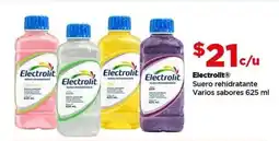 Bodega Aurrerá Electrollt suero rehidratante varios sabores oferta