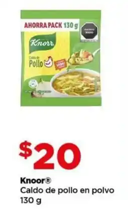 Bodega Aurrerá Knoor caldo de pollo en polvo oferta
