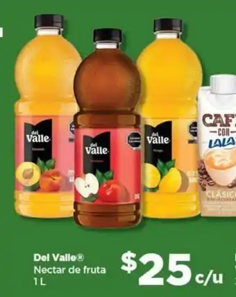 Bodega Aurrerá Del valle nectar de fruta oferta