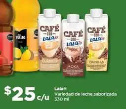 Bodega Aurrerá Lala variedad de leche saborizada oferta