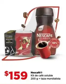 Bodega Aurrerá Nescafé kit de café soluble oferta