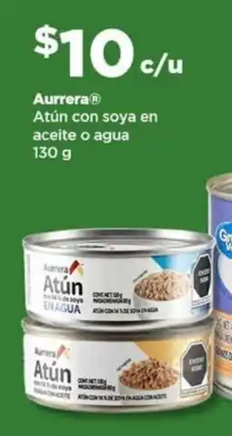Bodega Aurrerá Aurrera atún con soya en aceite o agua oferta