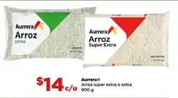 Bodega Aurrerá Aurrera arroz super extra o extra oferta