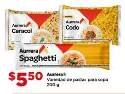 Bodega Aurrerá Aurrera variedad de pastas para sopa oferta