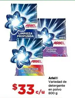 Bodega Aurrerá Arlel variedad de detergente en polvo oferta