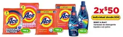 Bodega Aurrerá Arlel o Ace variedad de detergente líquido o en polvo oferta