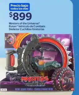 Walmart Masters of the universe roton vehículo de combate skeletor cuchillas giratorias oferta