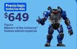 Walmart Figura masters of the universe roboto edición especial oferta
