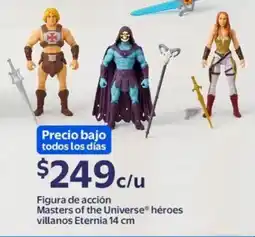 Walmart Figura de acción Masters of the Universe héroes villanos Eternia oferta