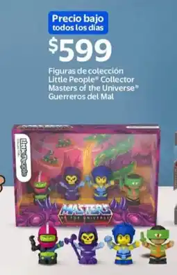 Walmart Figuras de colección little people collector masters of the universe guerreros del mal oferta